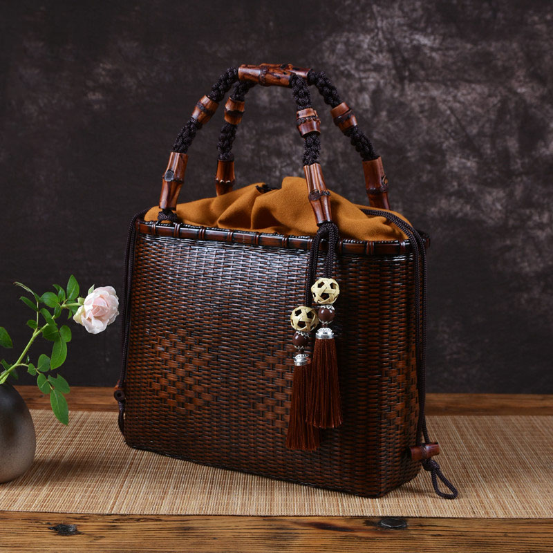 Luxury Bags England - El Dokuma kadın Yaz Moda Yüksek