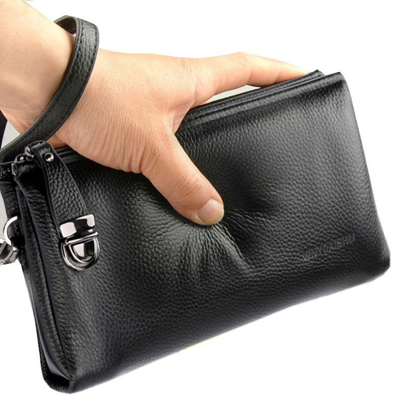 Luxury Bags England - 2025 El Çantası Erkekler Gerçek Inek