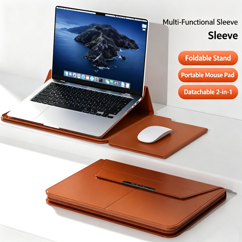 Laptop Bag Leather 15 - 13-14/15-16 İnç Dizüstü Bilgisayar Kılıfı, Otomatik