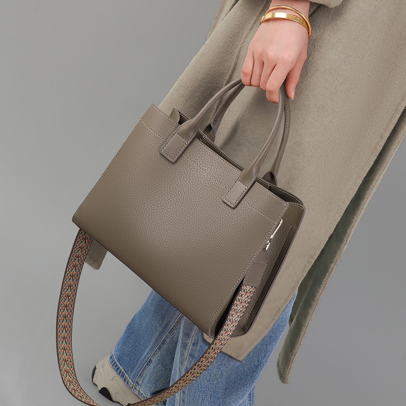 Hakiki Deri Kadınlar İçin Post - Structured Handbag Top Handle incelemesi ve fiyatı