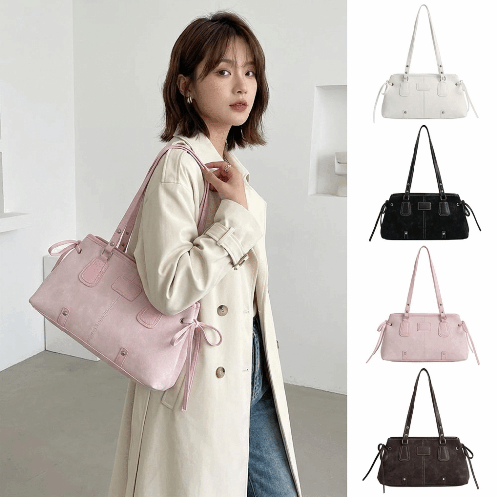 Kore Tarzı Suni Deri Tote Çant - Structured Handbag Top Handle incelemesi ve fiyatı