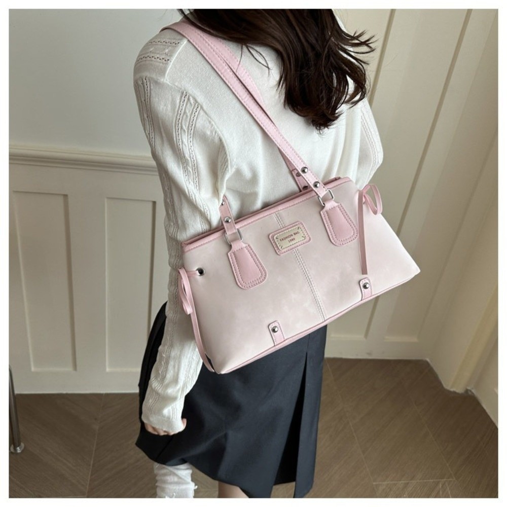 Minimalist Suni Deri Tote Çant - Structured Handbag Top Handle incelemesi ve fiyatı