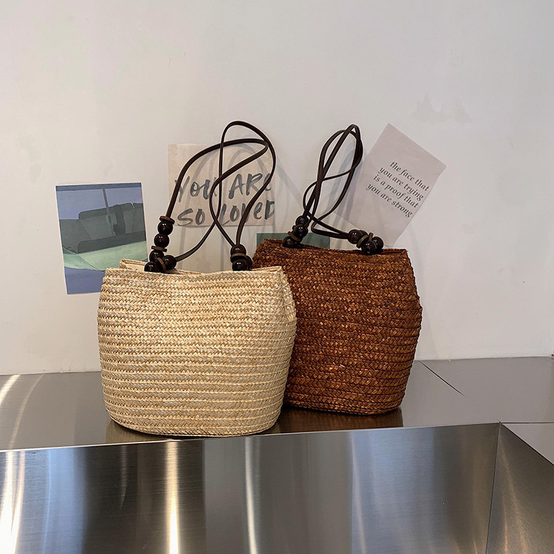 Kadınlar için rahat saman doku - Luxury Beach Bags Ysl incelemesi ve fiyatı