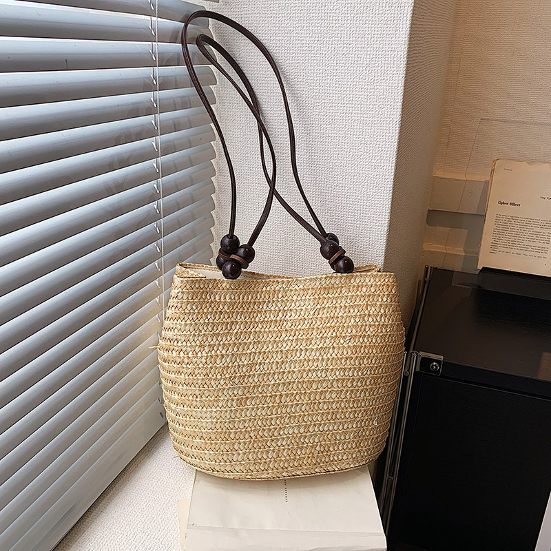 Kadınlar için rahat saman doku - Luxury Beach Bags Ysl incelemesi ve fiyatı
