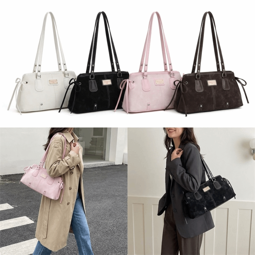 Minimalist Suni Deri Tote Çant - Structured Handbag Top Handle incelemesi ve fiyatı