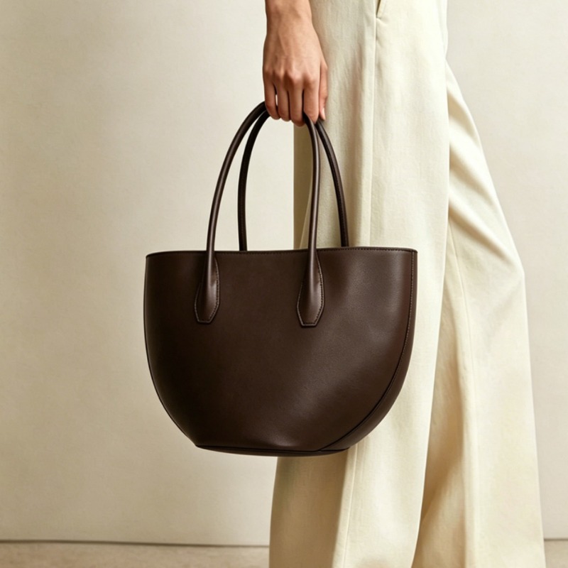 Kadın Omuz Çantası Lüks Yarım  - Structured Handbag Top Handle incelemesi ve fiyatı