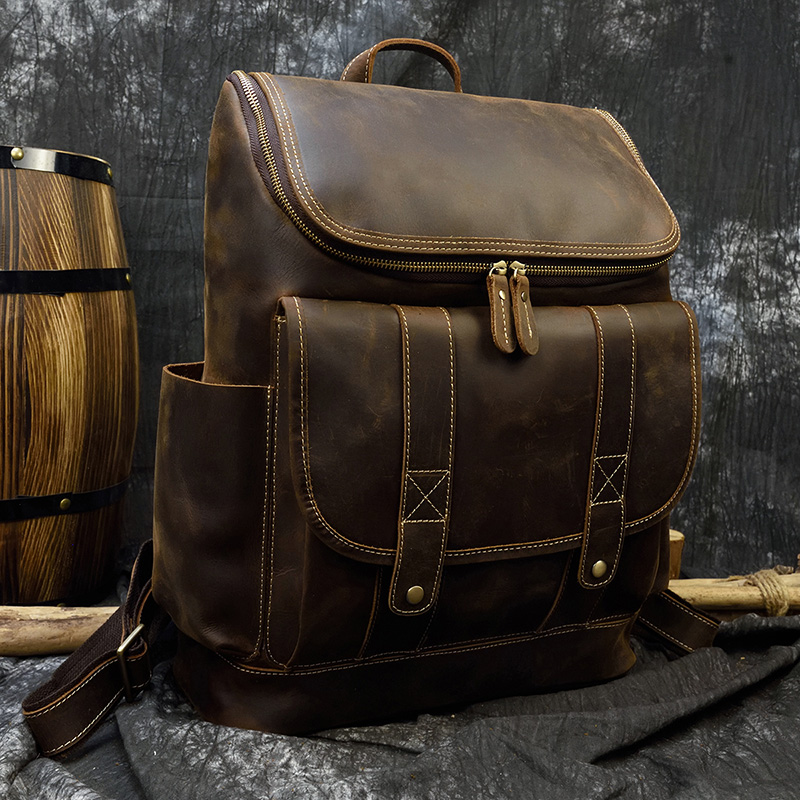 Büyük kapasiteli Vintage deri  - Laptop Bag Leather 15 incelemesi ve fiyatı