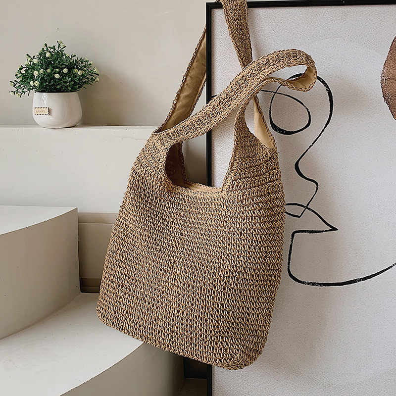 Kadınlar büyük kapasiteli omuz - Luxury Beach Bags Ysl incelemesi ve fiyatı