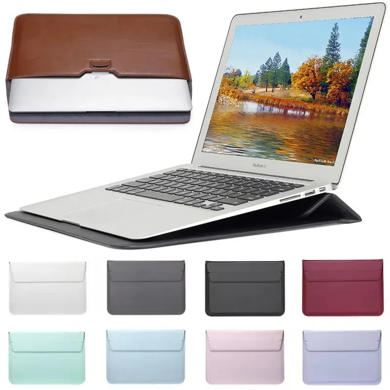 PU Deri Standı ile Dizüstü Bil - Laptop Bag Leather 15 incelemesi ve fiyatı