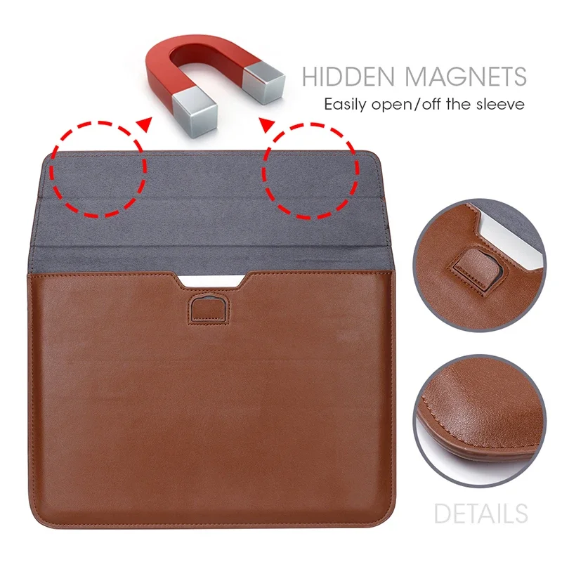PU Deri Standı ile Dizüstü Bil - Laptop Bag Leather 15 incelemesi ve fiyatı